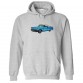 Vintage Car Classic Unisex Kids and Adults Pullover Hoodie for Car Lovers